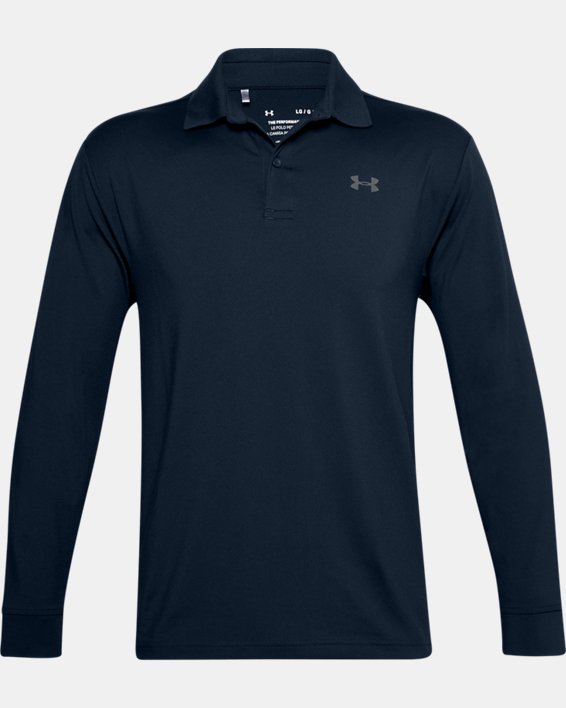 Under Armour Polo À Manches Longues Performance Textured Polo Homme 